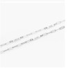 IVY NAME PAPERCLIP CHAIN ANKLET - STERLING SILVER