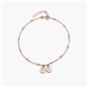 MAREN ANKLE BRACELET WITH INITIALS - GOLD VERMEIL