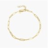 THE SHOWSTOPPER LINK BRACELET/ANKLET - GOLD VERMEIL