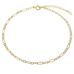 Aagaard - Anklet ancla gold plated