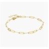 THE SHOWSTOPPER LINK BRACELET/ANKLET - GOLD VERMEIL