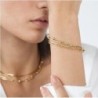 THE SHOWSTOPPER LINK BRACELET/ANKLET - GOLD VERMEIL