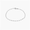 MARGO MIRROR CHAIN BRACELET/ANKLET - STERLING SILVER