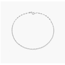 MARGO MIRROR CHAIN BRACELET/ANKLET - STERLING SILVER