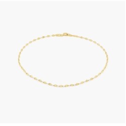 MARGO MIRROR CHAIN BRACELET/ANKLET - GOLD PLATING