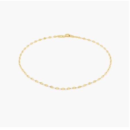 MARGO MIRROR CHAIN BRACELET/ANKLET - GOLD PLATING