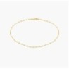 MARGO MIRROR CHAIN BRACELET/ANKLET - GOLD PLATING