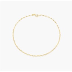 MARGO MIRROR CHAIN BRACELET/ANKLET - GOLD PLATING