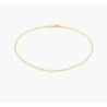 MARGO MIRROR CHAIN BRACELET/ANKLET - GOLD VERMEIL