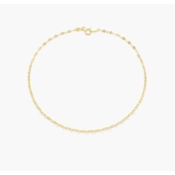 MARGO MIRROR CHAIN BRACELET/ANKLET - GOLD VERMEIL