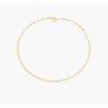 MARGO MIRROR CHAIN BRACELET/ANKLET - GOLD VERMEIL