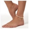 LOLA PEARL NAME ANKLET - GOLD VERMEIL