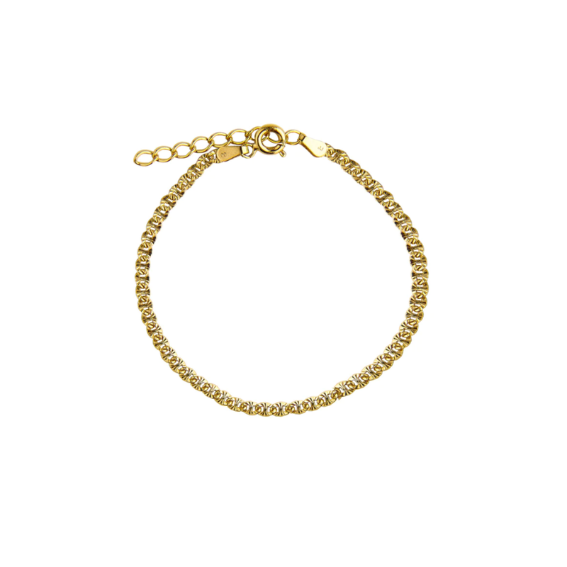 Jeberg - Luna bracelet, gold plated