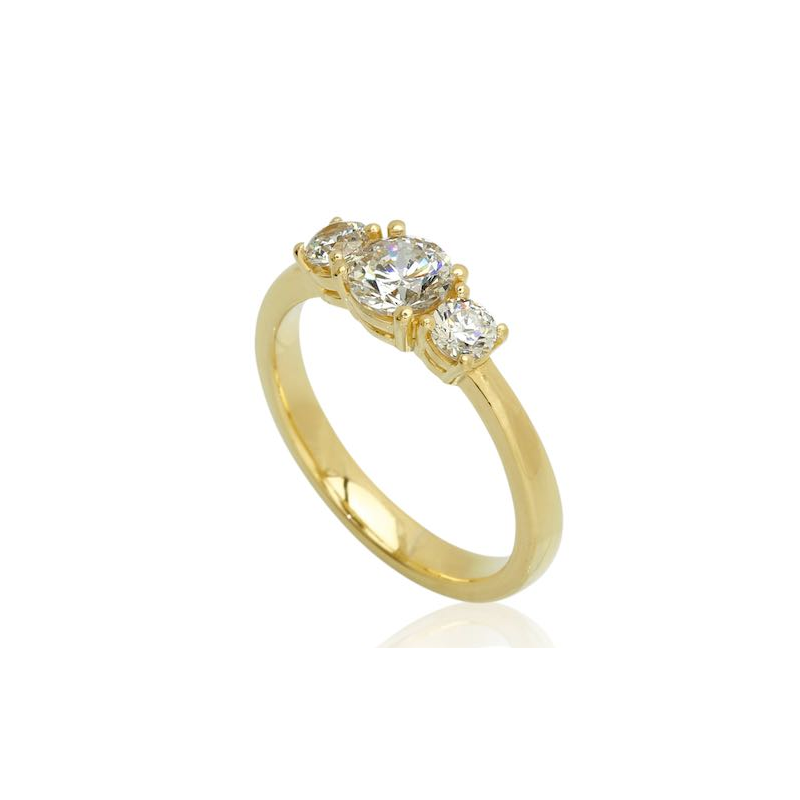 Jan Jørgensen - Grace diamond ring with 0,70ct