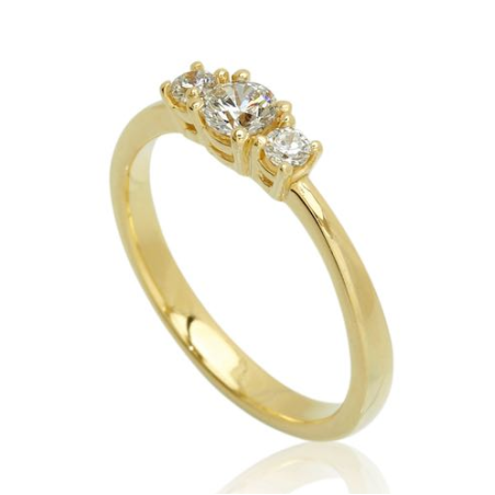 Jan Jørgensen - Grace diamond ring with 0,35ct