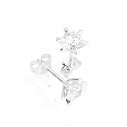 Jan Jørgensen - Present 1,00 ct lab-grown diamond earrings