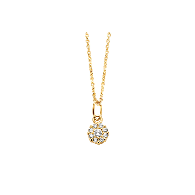 Spirit Icons - Eternal necklace with diamond pendant