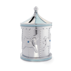 Noa Kids - Money bank blue with carousel